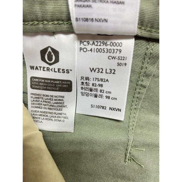 Dockers Men’s Stretch Utility Pants Straight Fit Size 32x32 Green Color - Picture 10 of 14
